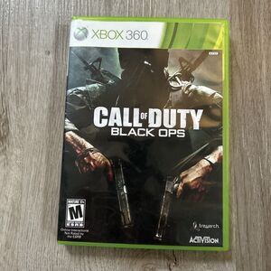 Call of Duty Black Ops Xbox 360 Game Complete w/ Manual CIB Tested Working